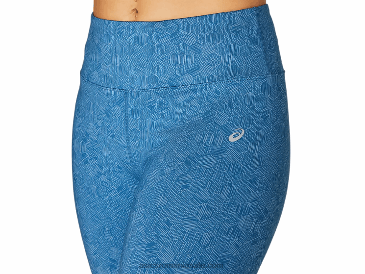 Asics imprimeu hexagonal gravat grand rechin colanti 7/8 dama ZF4644103