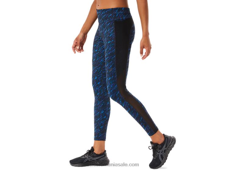 Asics imprimeu umbra de noapte/lake drive pantaloni kate 7/8 pentru femei ZF4643290