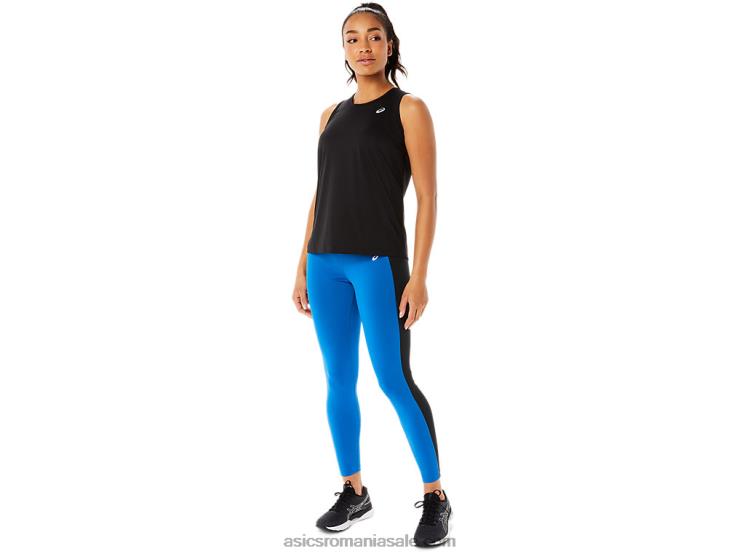 Asics lac drive/performance black dres de performanță 7/8 pentru femei ZF4643312