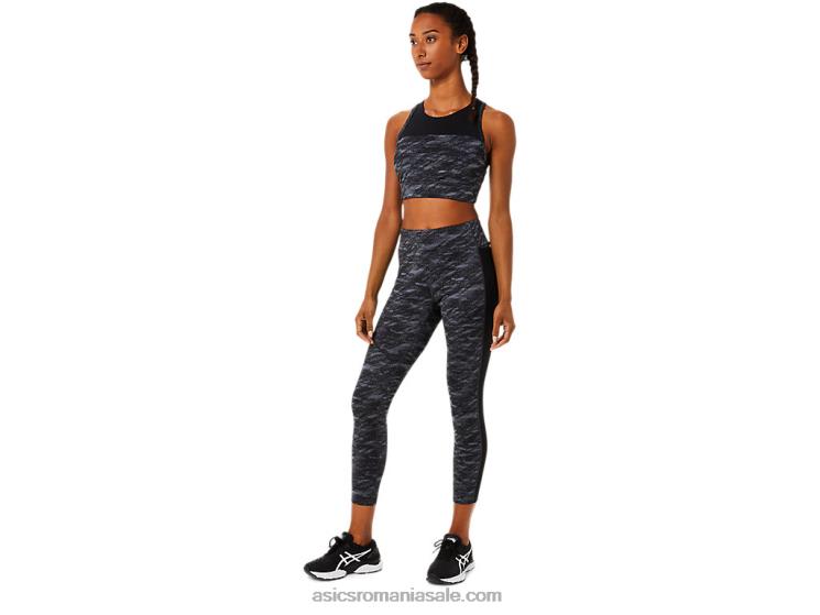Asics multi gri pantaloni kate 7/8 pentru femei ZF4643757
