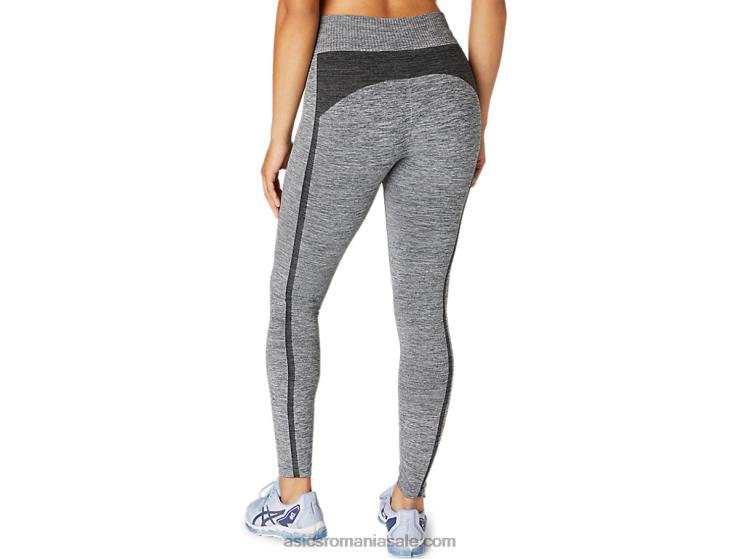 Asics negru de performanță colant fără cusături pentru femei ZF4643673