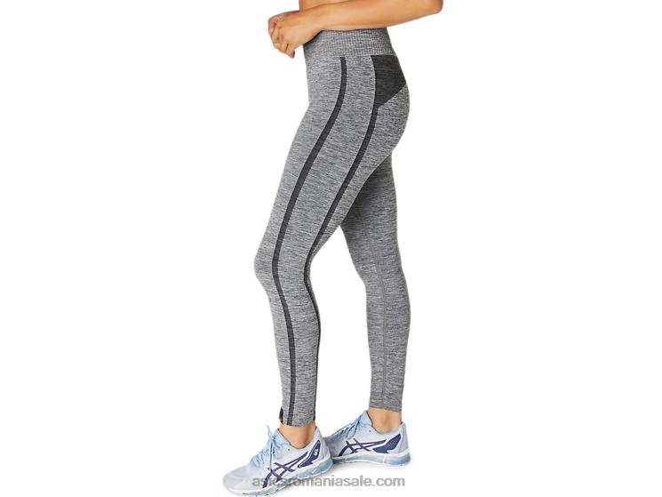Asics negru de performanță colant fără cusături pentru femei ZF4643673