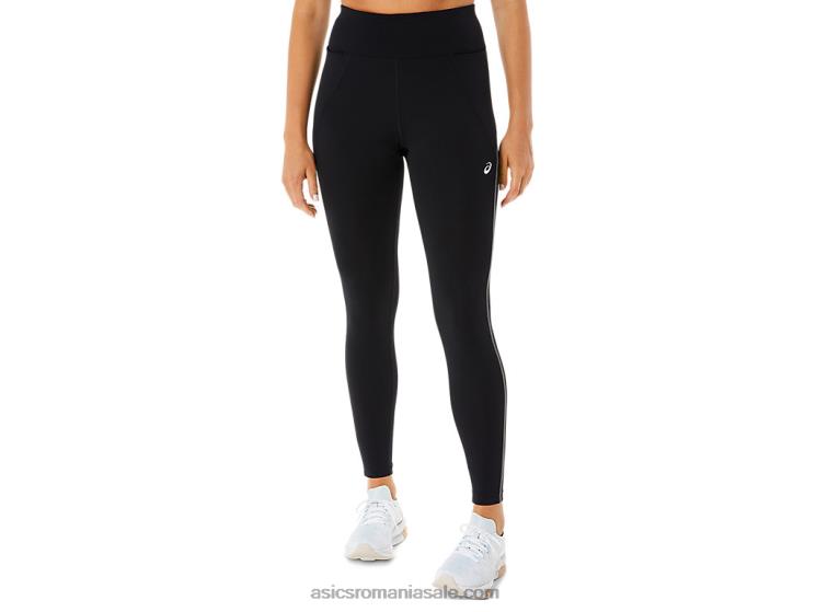 Asics negru de performanță dres de antrenament pentru femei din plasă ZF4642308
