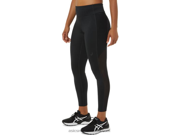Asics negru de performanță pantaloni kate 7/8 pentru femei ZF4643751