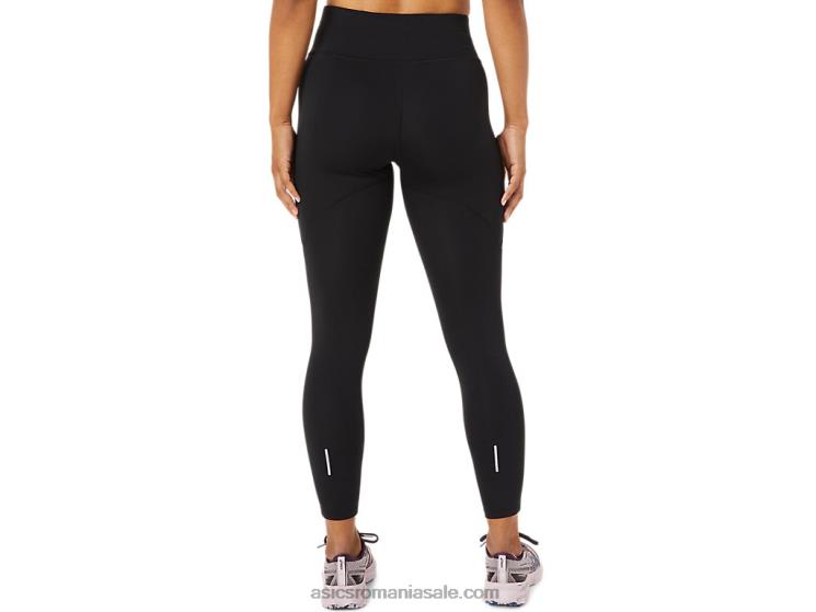 Asics negru de performanță stramt cu talie înaltă pentru femei ZF4643332