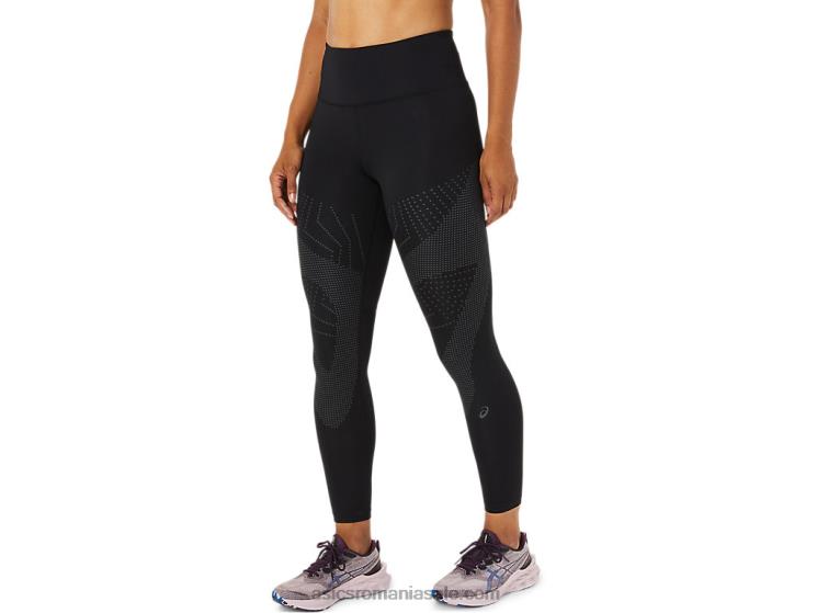 Asics negru performant/gri grafit echilibrul rutier feminin strâns ZF4643347