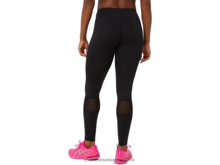 Asics negru performant/verde lime tight pentru femei lite-show ZF4643484