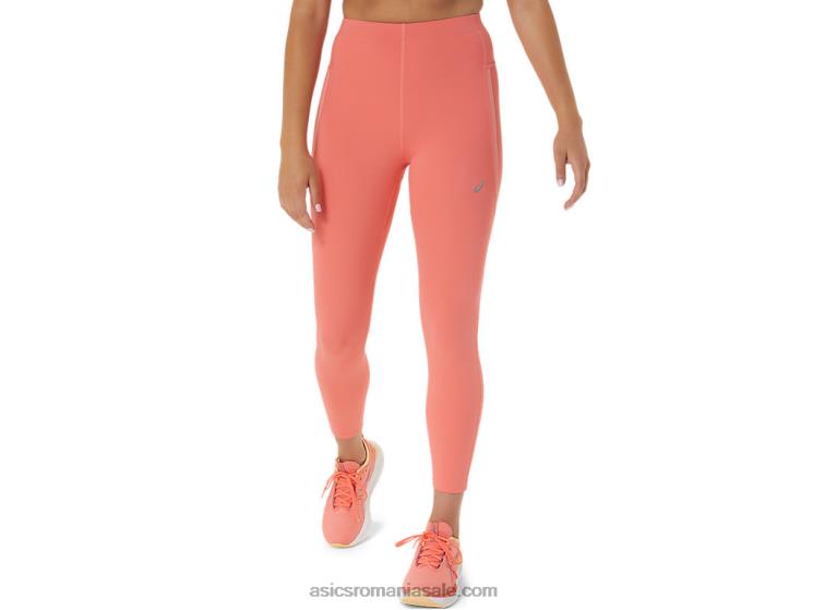 Asics papaya stramt cu talie înaltă pentru femei ZF4642500