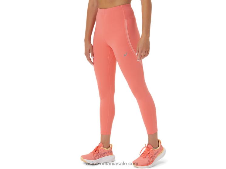 Asics papaya stramt cu talie înaltă pentru femei ZF4642500
