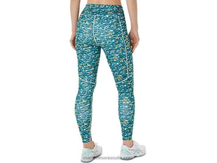 Asics periat aop liniștitoare mare dres nou strong 92 imprimat dama ZF4643029