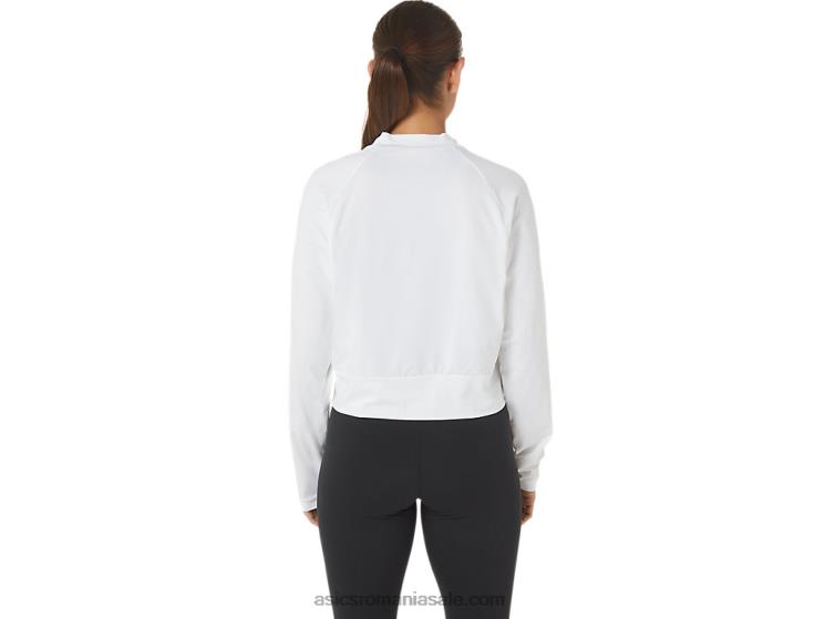 Asics alb noul pulover puternic reutilizat pentru femei ZF4642690