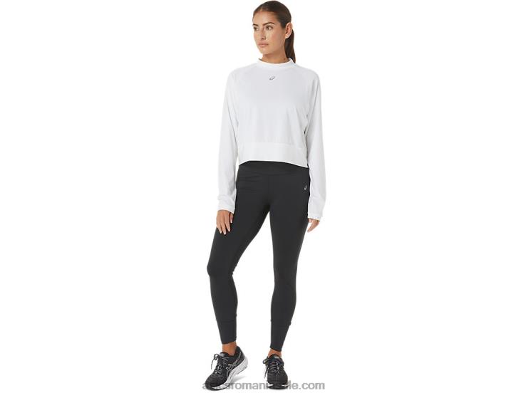 Asics alb noul pulover puternic reutilizat pentru femei ZF4642690