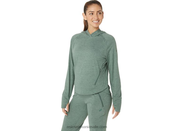 Asics colorant spațial de iederă hanorac tech po 2.0 pentru femei ZF4642153