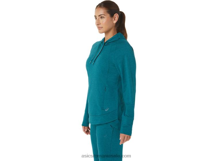 Asics colorant spațial de pin catifea pulover tehnic pentru damă ZF4642820