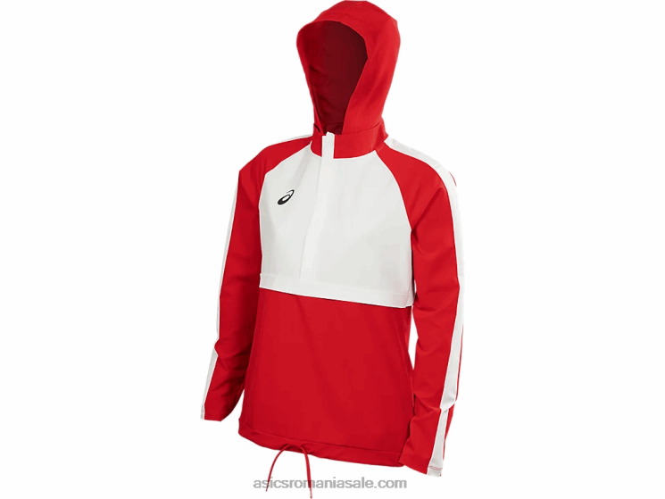 Asics echipa rosie/echipa alba top de sport țesut elastic pentru femei ZF4644090