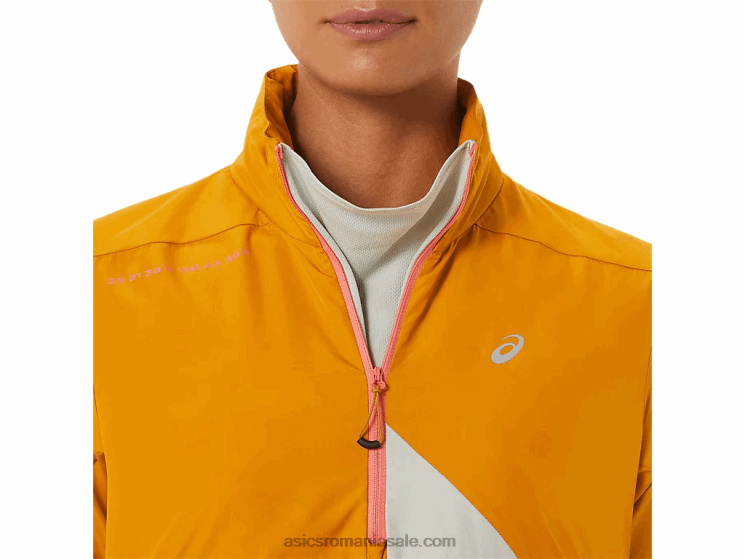 Asics furtuna de nisip/salvie usoara anorac pentru femei fujitrail ZF4642568