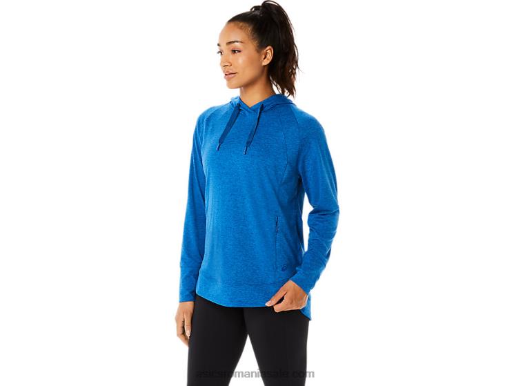 Asics lake drive spacedye/albastru clar pulover tehnic pentru damă ZF4643320