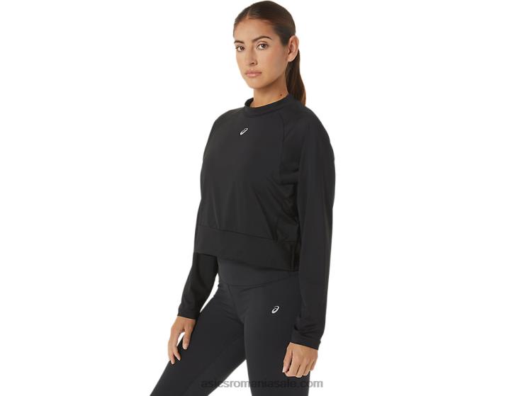 Asics negru noul pulover puternic reutilizat pentru femei ZF4642693