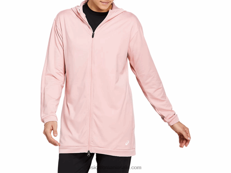 Asics piersic ghimbir hanorac de damă din fleece Thermopolis cu fermoar complet ZF4644143