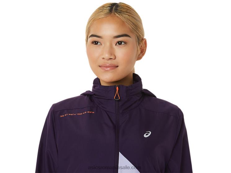 Asics umbra de noapte/vapori anorac pentru femei fujitrail ZF4643084