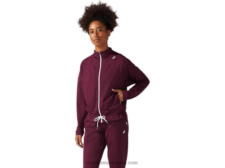 Asics Marte adânc/alb strălucitor jachetă de tenis de damă ZF4643815
