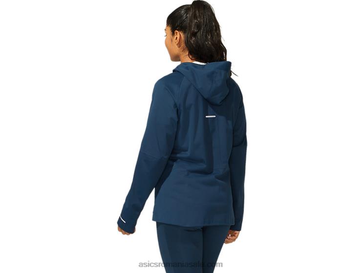 Asics albastru francez jachetă accelerată de damă ZF4644050