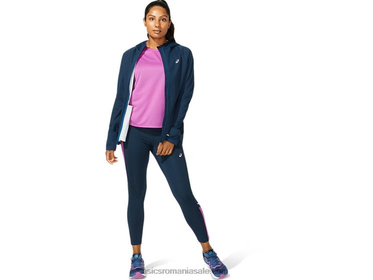 Asics albastru francez jachetă accelerată de damă ZF4644050