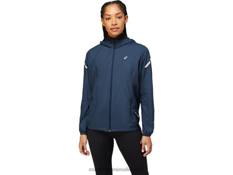 Asics albastru francez jachetă de damă lite-show ZF4643678