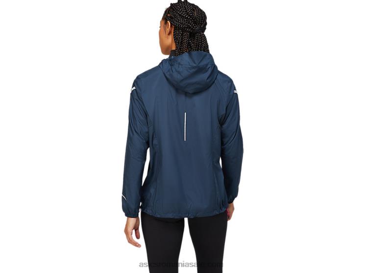 Asics albastru francez jachetă de damă lite-show ZF4643678