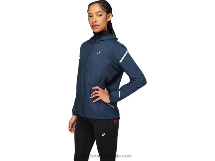 Asics albastru francez jachetă de damă lite-show ZF4643678