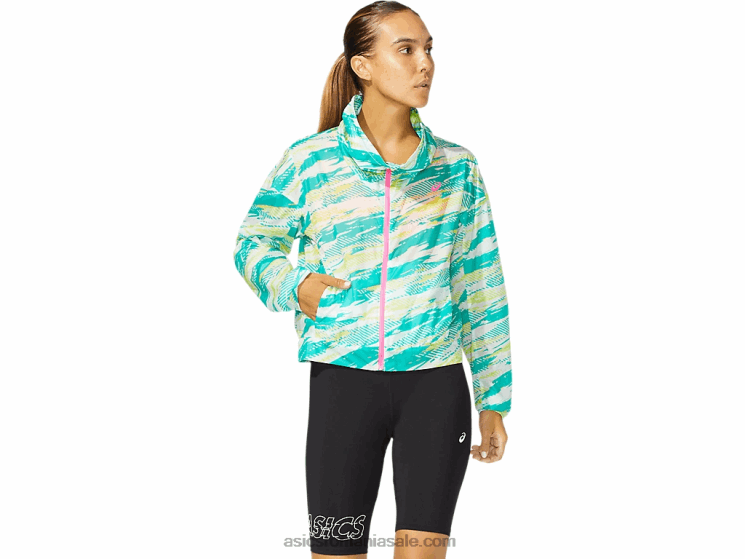 Asics bijuterie baltică jachetă cu injecție de culoare pentru femei ZF4643962