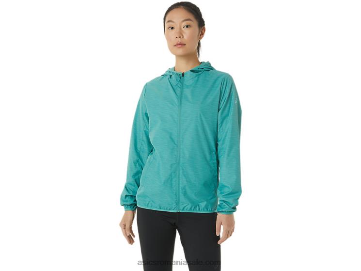 Asics colorant spațial salvie/albastru clar geaca de dama impachetabila ZF4643385
