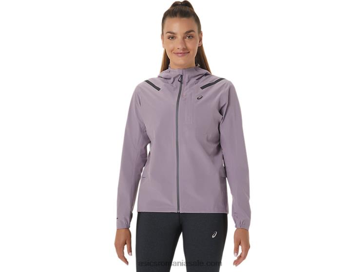 Asics cuarț violet jachetă accelerate impermeabilă 2.0 pentru femei ZF4642543