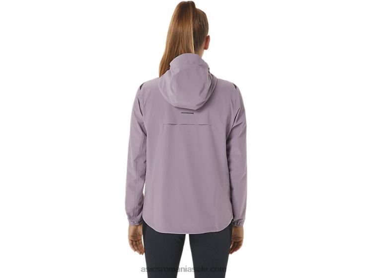 Asics cuarț violet jachetă accelerate impermeabilă 2.0 pentru femei ZF4642543