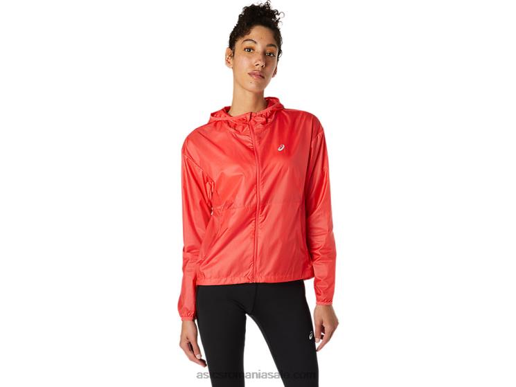 Asics grapefruit roz jachetă kasane de damă solidă ZF4643849