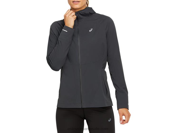Asics gri grafit jachetă accelerată de damă ZF4644144