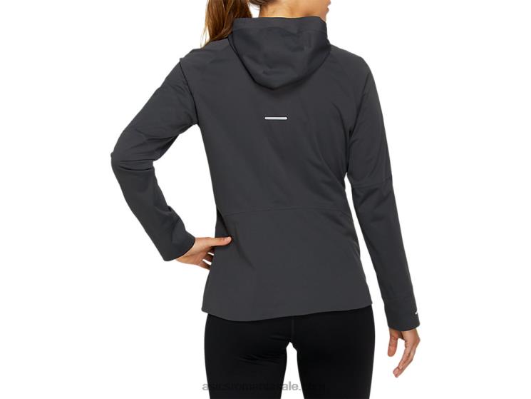 Asics gri grafit jachetă accelerată de damă ZF4644144
