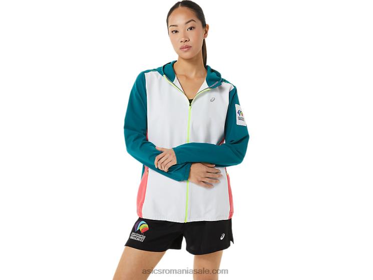 Asics multi jachetă de damă gata setată color block wch ZF4643212