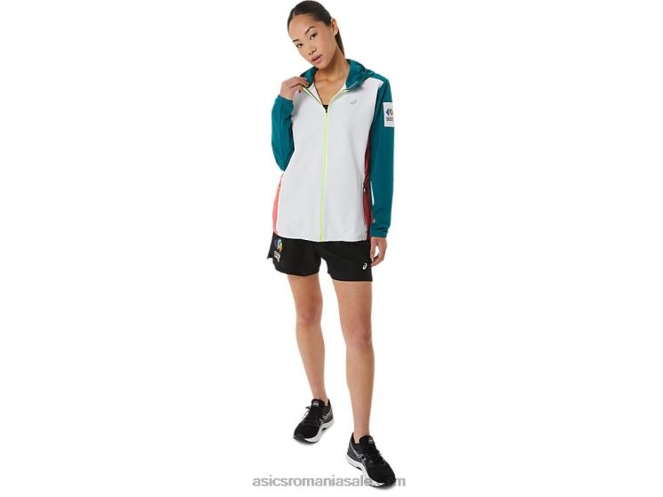 Asics multi jachetă de damă gata setată color block wch ZF4643212