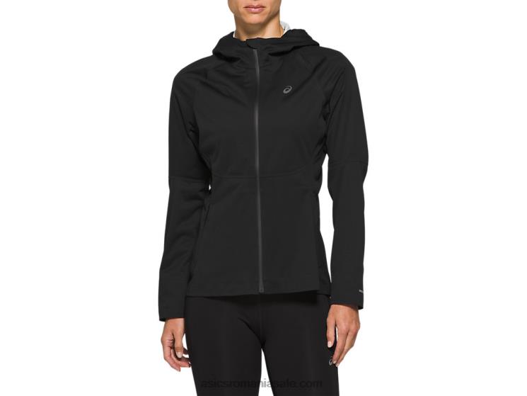 Asics negru de performanță jachetă accelerată de damă ZF4644193