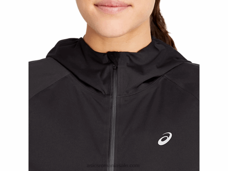 Asics negru de performanță jachetă accelerate de iarnă pentru femei ZF4643419