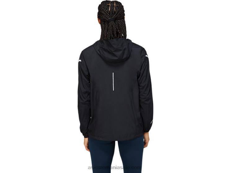 Asics negru de performanță jachetă de damă lite-show ZF4643660