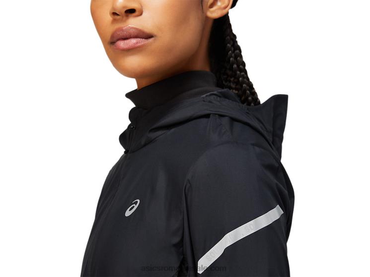 Asics negru de performanță jachetă de damă lite-show ZF4643660