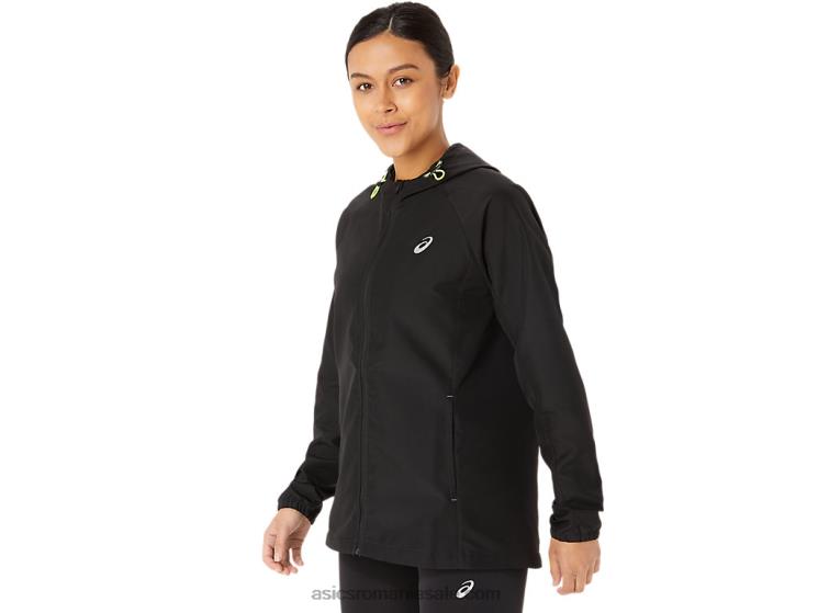 Asics negru de performanță jachetă pr lyte pentru femei ZF4642310