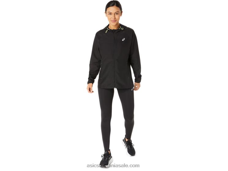 Asics negru de performanță jachetă pr lyte pentru femei ZF4642310