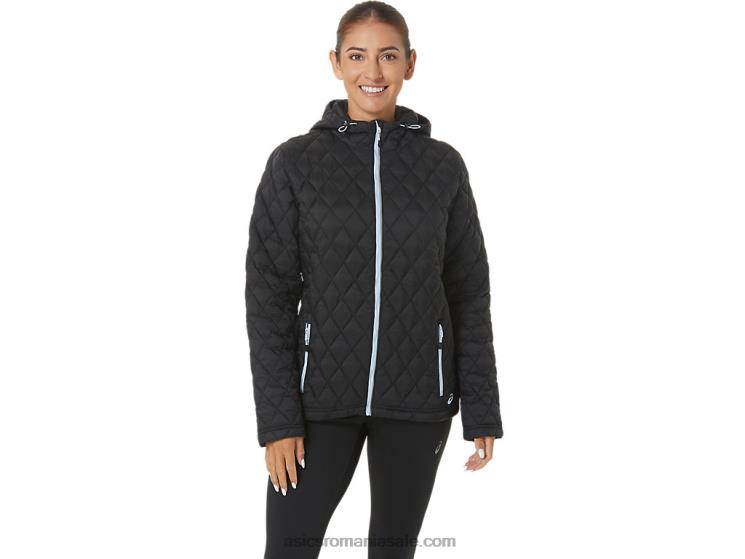 Asics performanță negru/cer moale jachetă izolată de performanță pentru femei ZF4642721