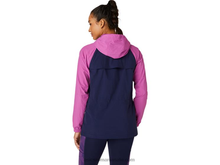 Asics struguri/peacoat digital jachetă anorac de damă ZF4644114
