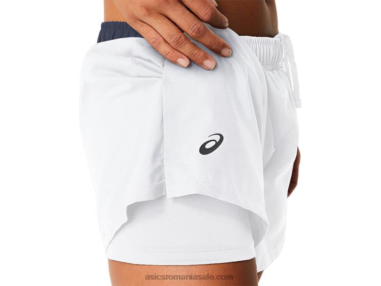 Asics alb strălucitor curte pentru femei ZF4642474