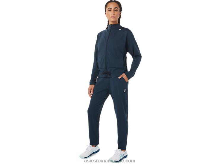 Asics albastru francez/negru de performanță pantalon de tenis de damă ZF4643287