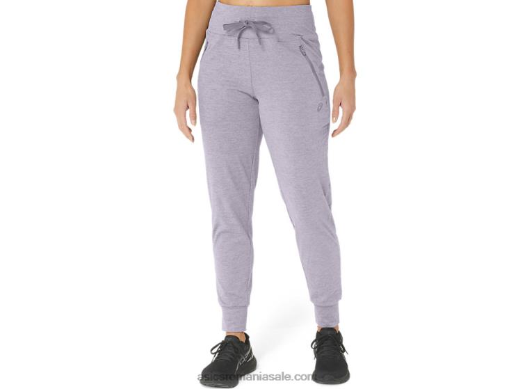 Asics colorant spațial violet amurg pantaloni tehnologici pentru femei 2.0 ZF4642359